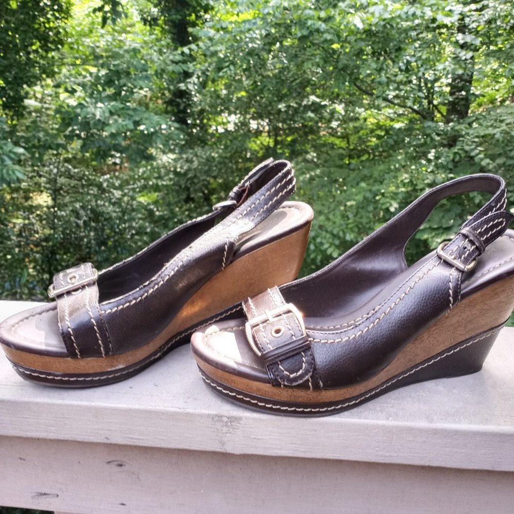 Shoes Wedges Platform Sandals - Picture 8 of 12
